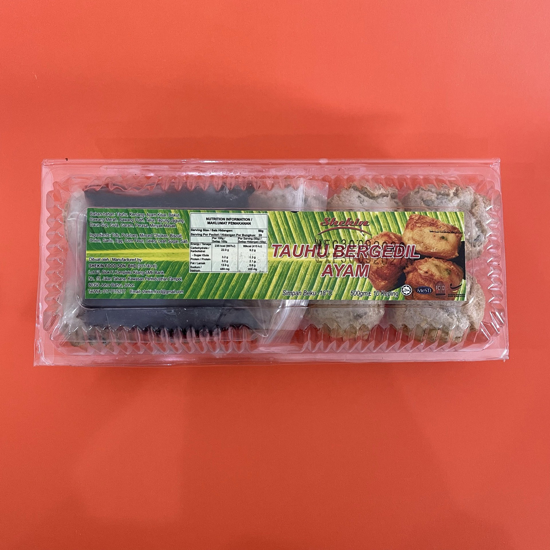 Tauhu Bergedil Ayam 10pcs_0
