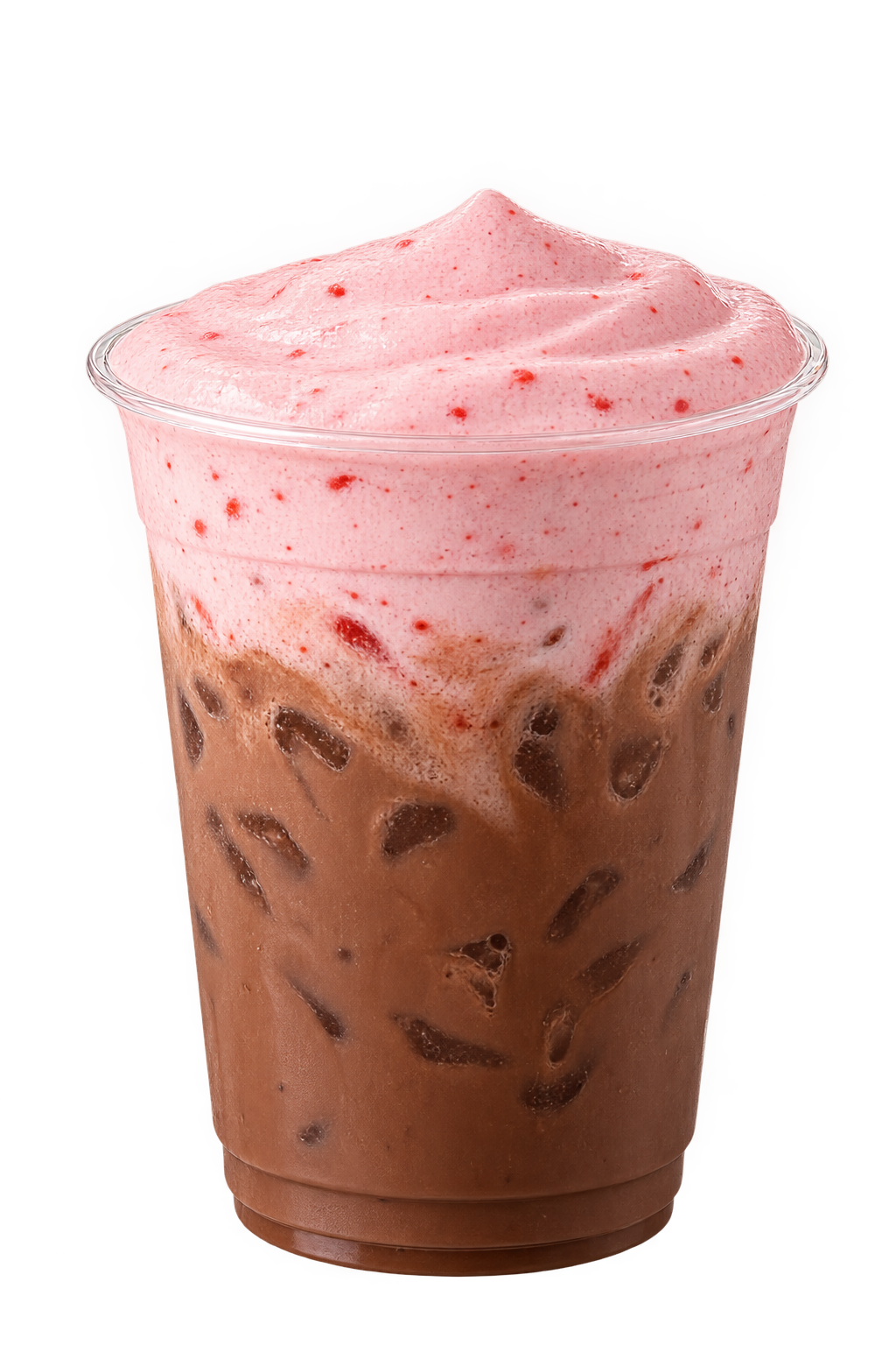 Chocolate Strawberry Cloud (Iced)