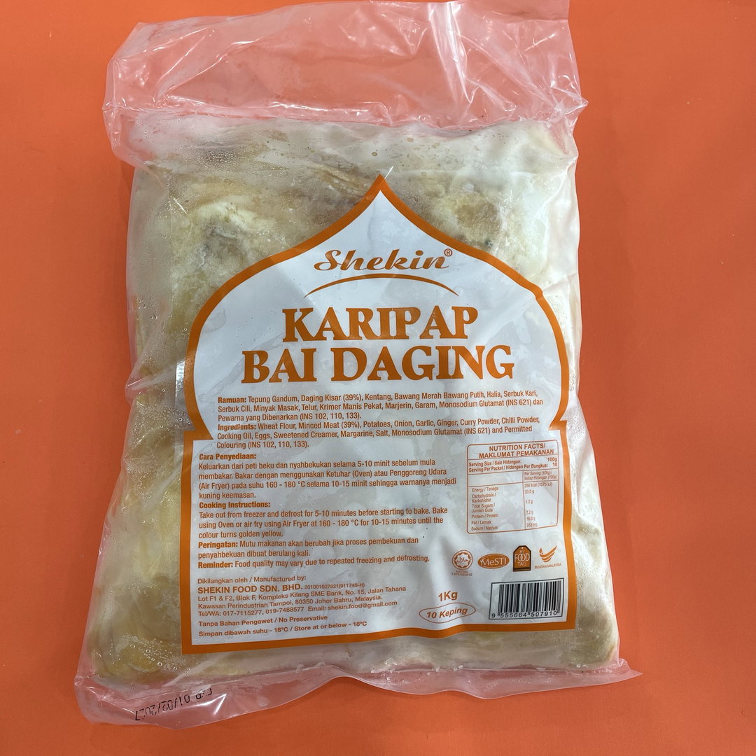 Karipap Bai Daging 10pcs