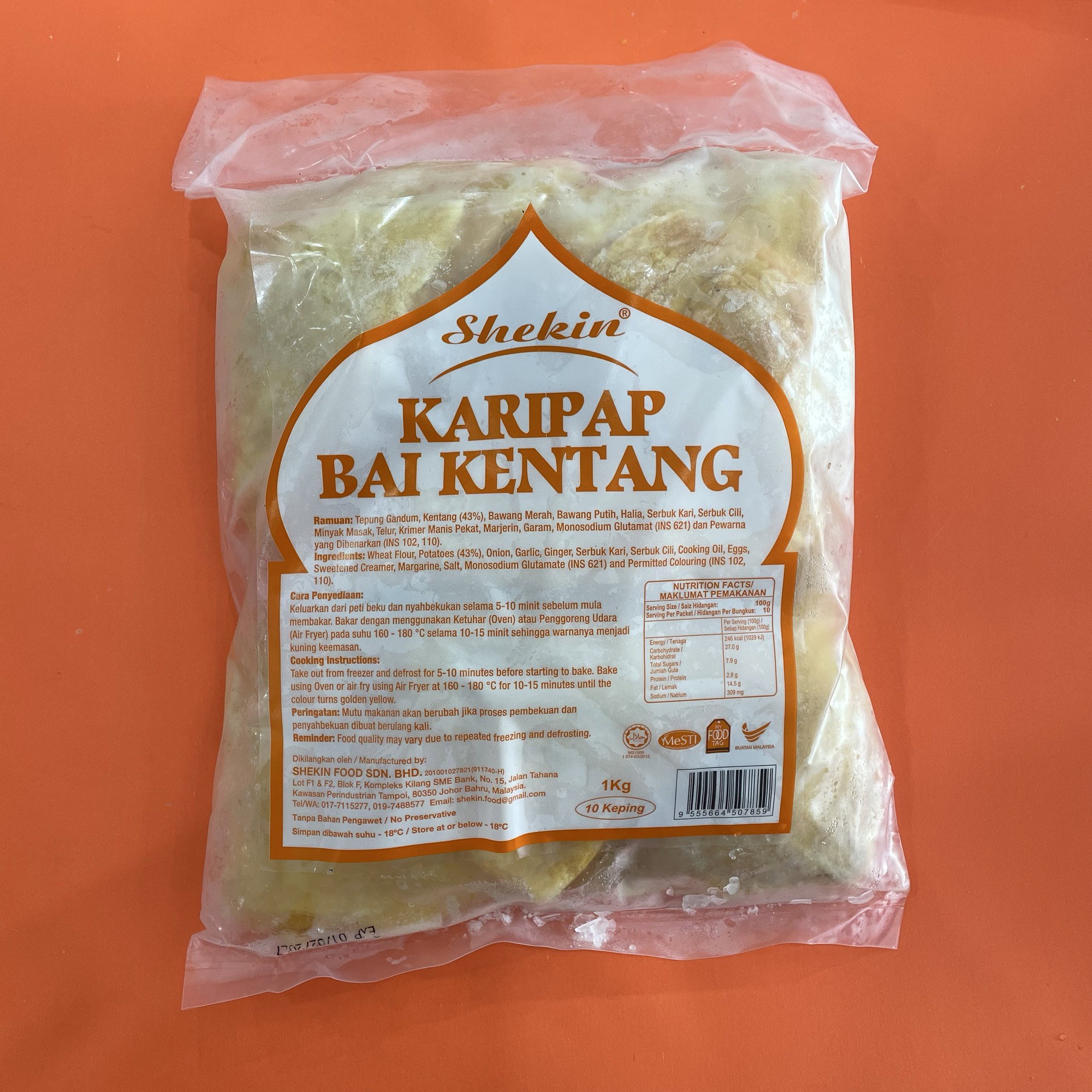 Karipap Bai Kentang 10pcs_0