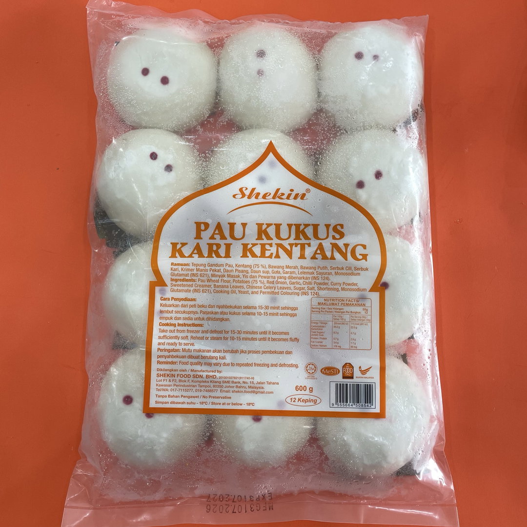 Pau Kukus Kari Kentang 12pcs