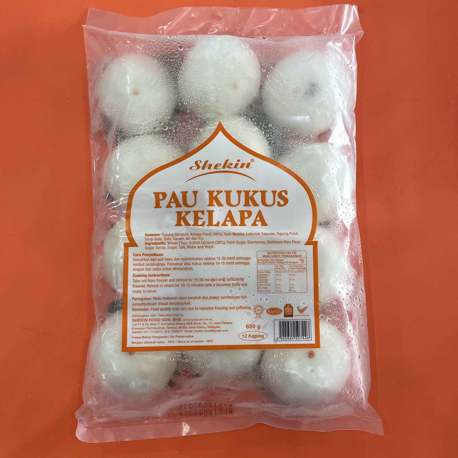 Pau Kukus Kelapa 12pcs_0