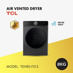 TCL CLOTH DRYER 8KG (TDV80-F21S)