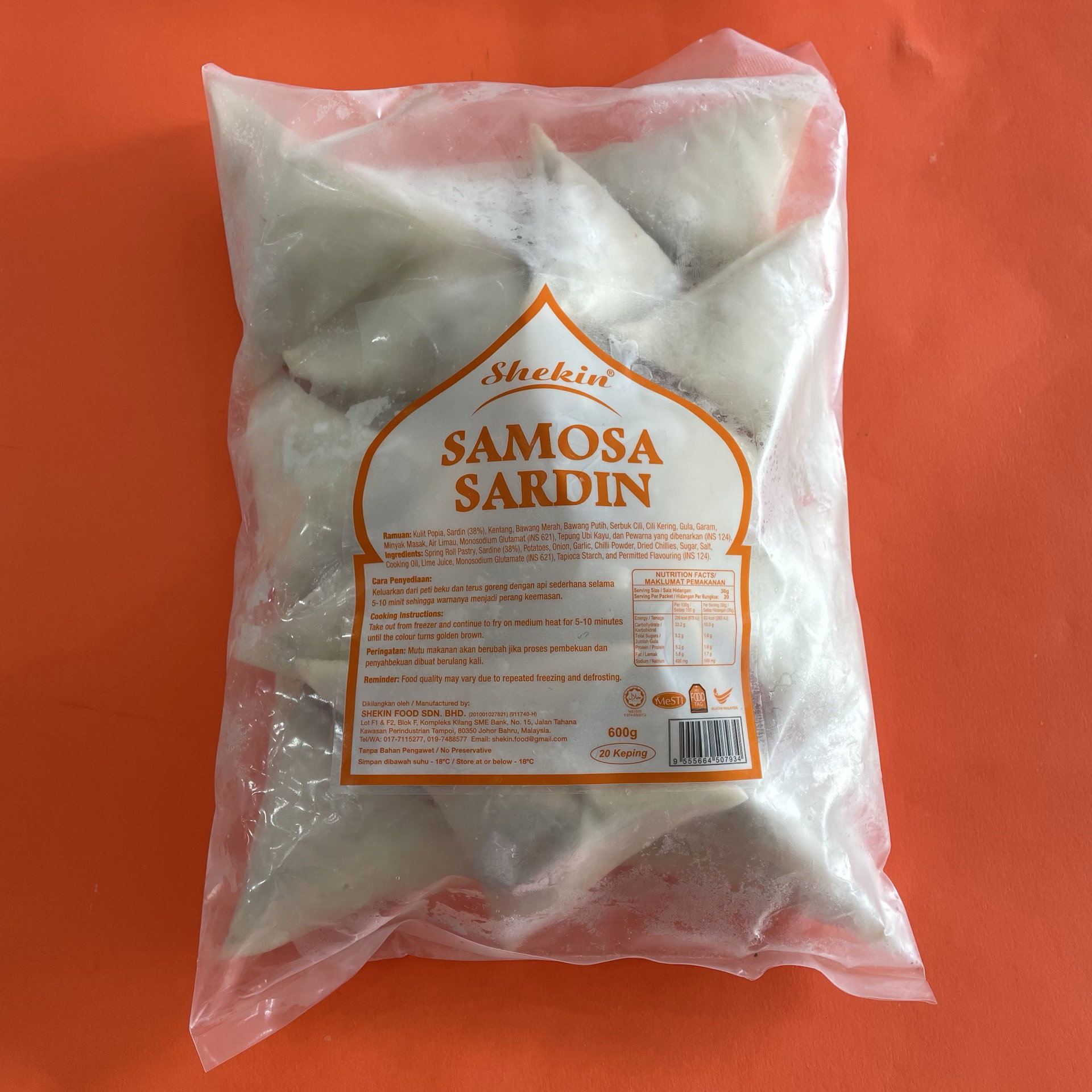 Samosa Sardin 20pcs_0