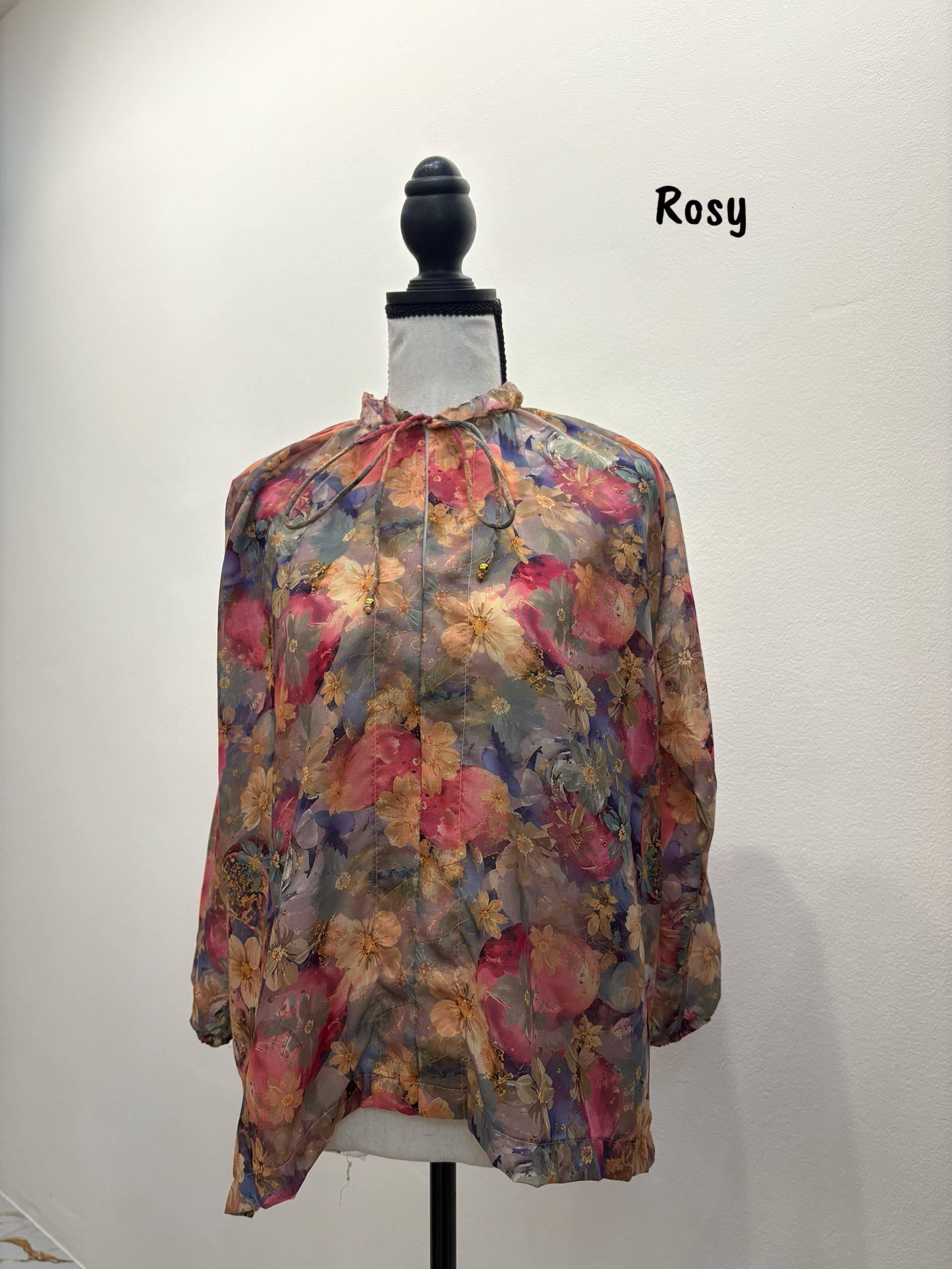 Soft Cotton Blouse - Rosy_0