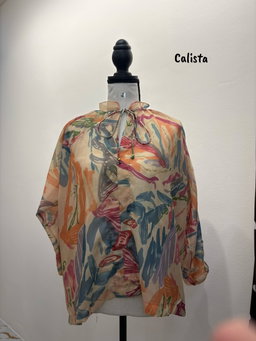 Soft Cotton Blouse - Calista