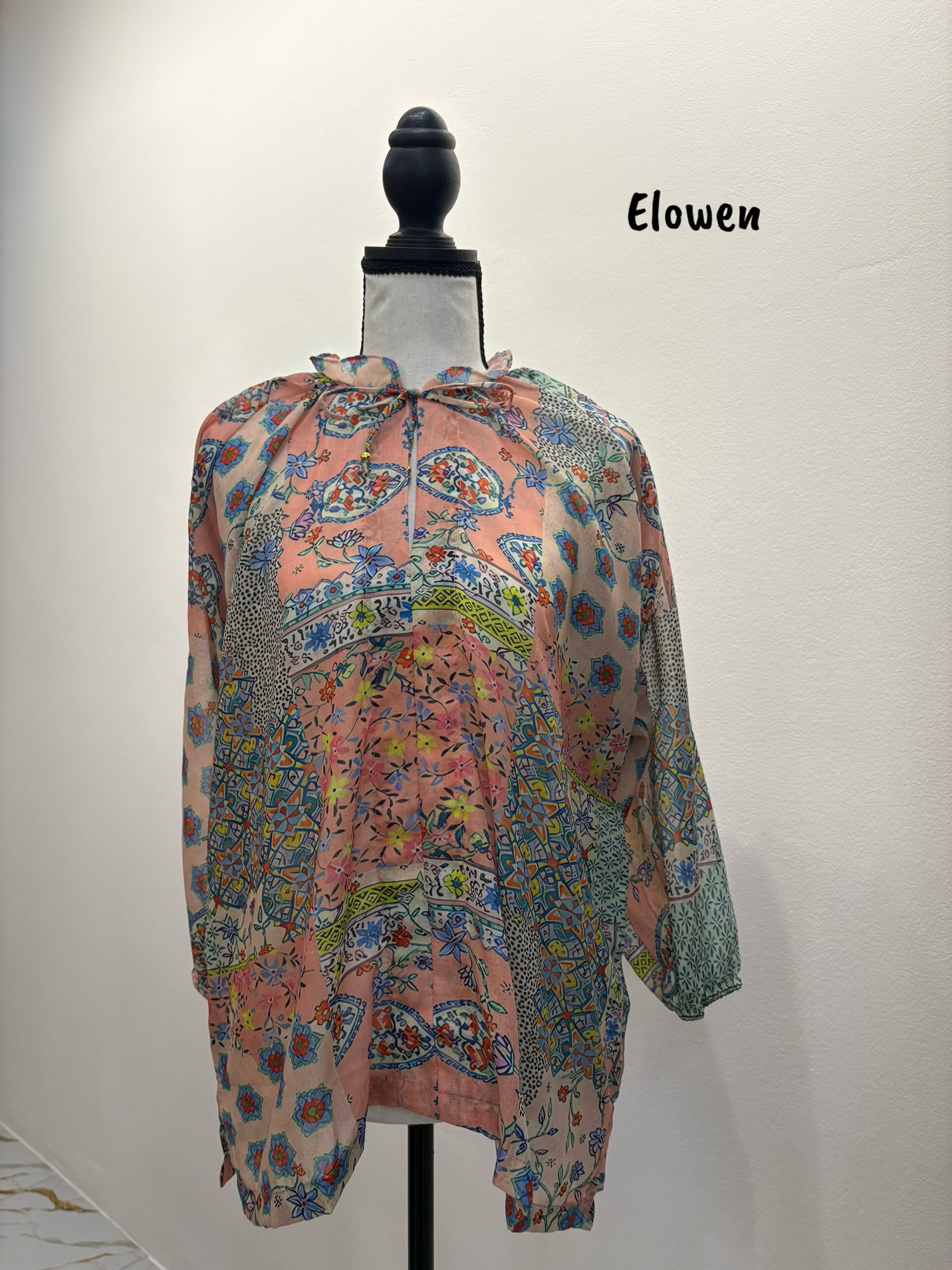 Soft Cotton Blouse - Elowen