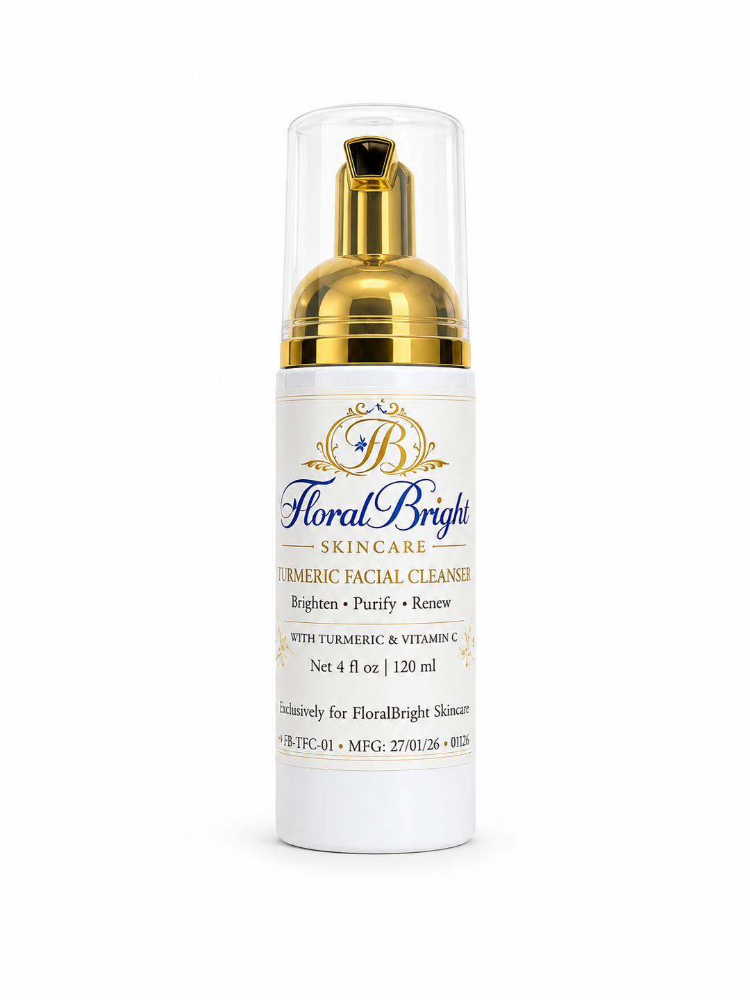 Turmeric Facial Cleanser with Vitamin C