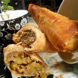 Beef samosa only evg