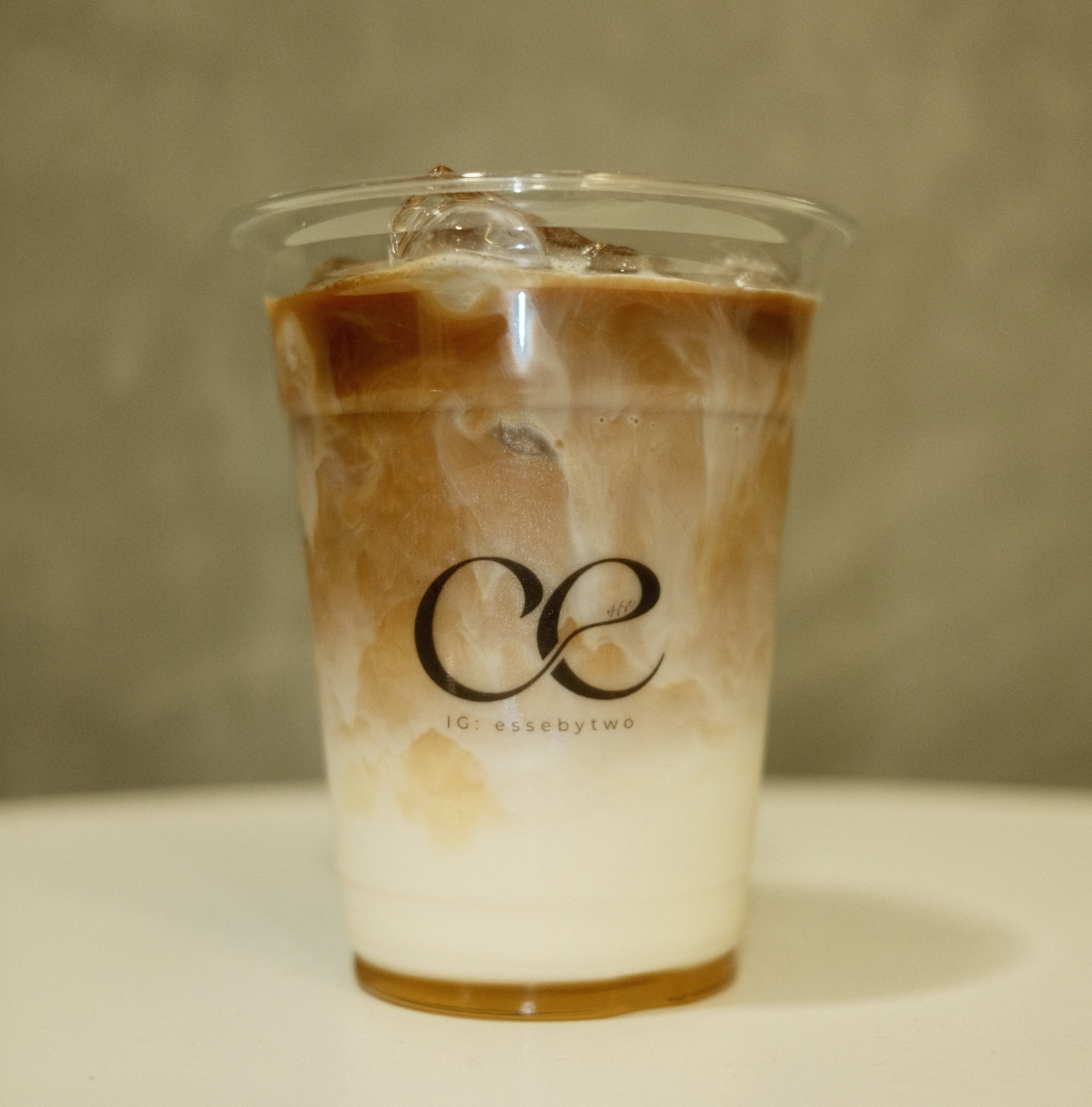 iced vanilla latte
