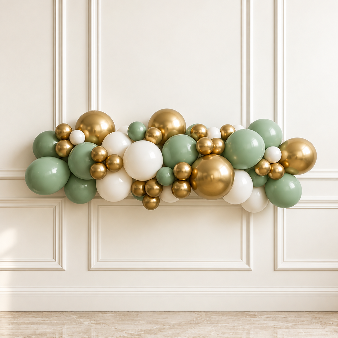 Balloon Garland on Wall