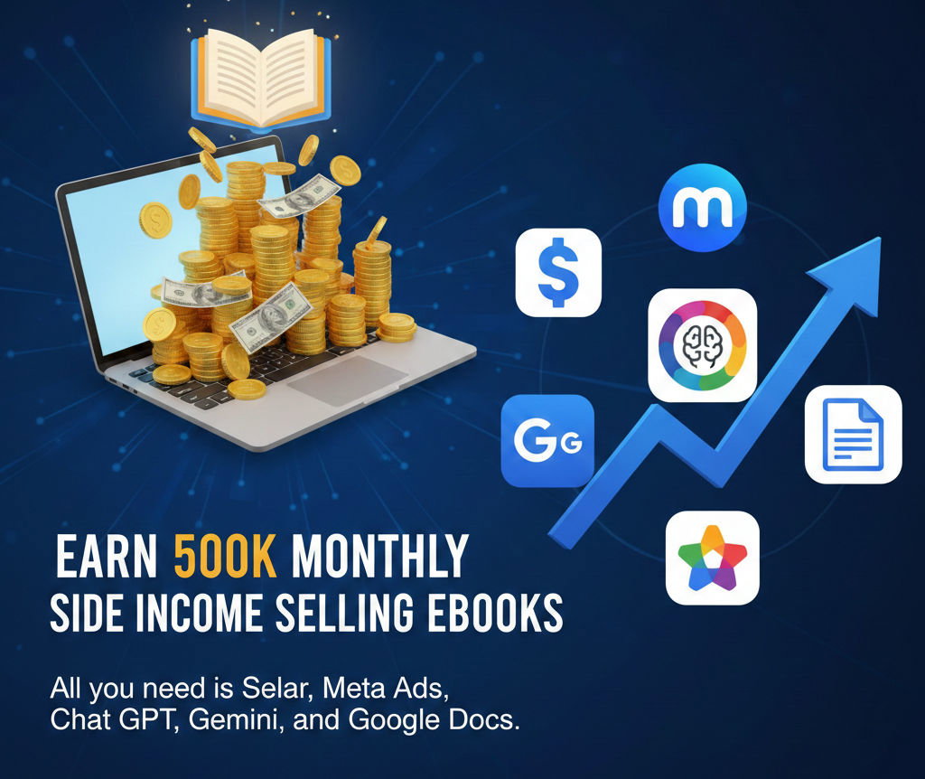 EARN 500K SIDE INCOME SELLING EBOOKS