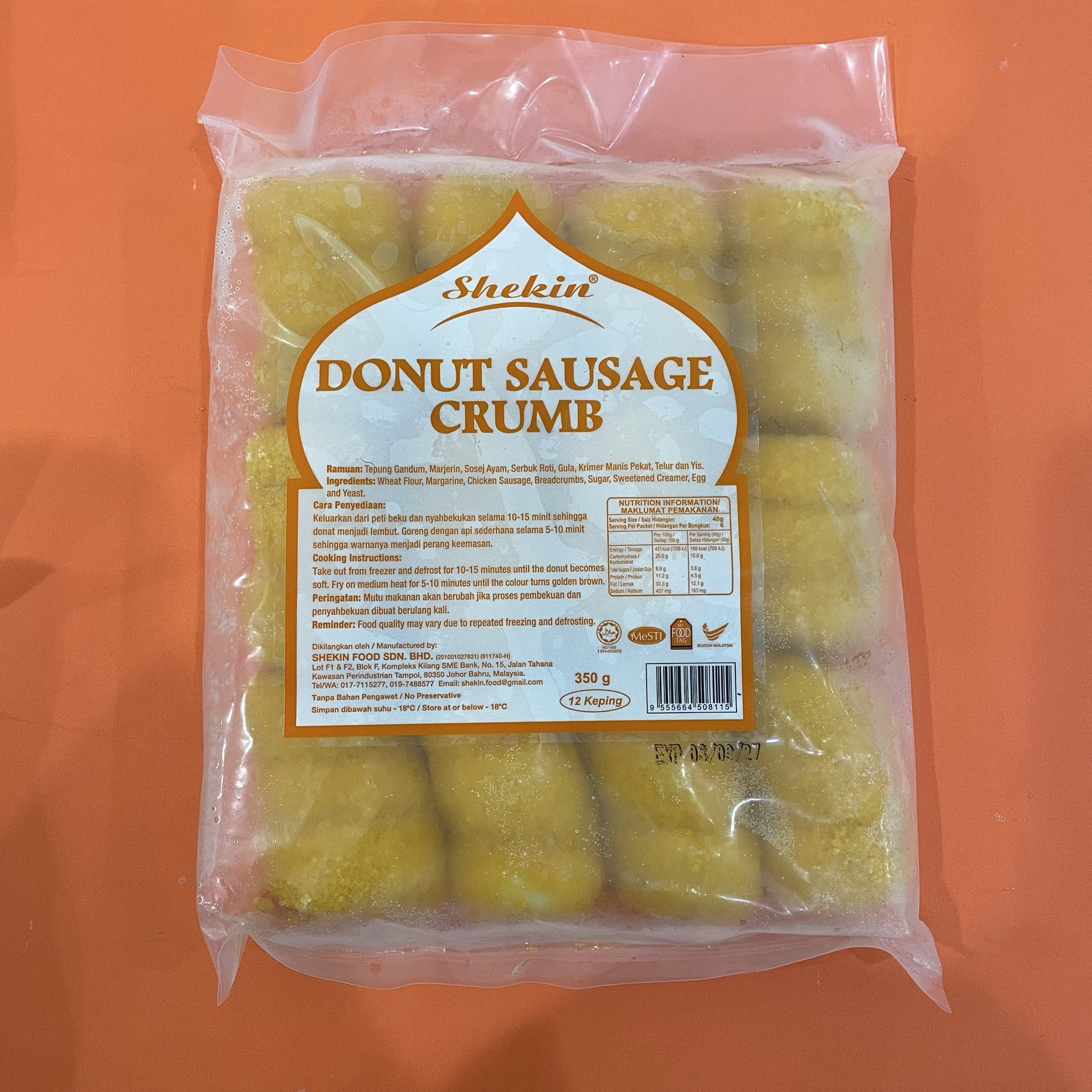 Donut Sosej Crumb 12pcs_0