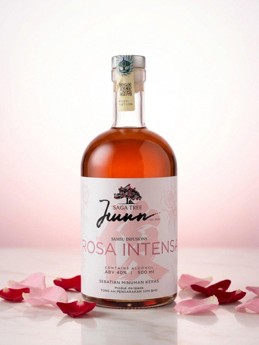 Saga Tree Gin - Rosa Intensa_0