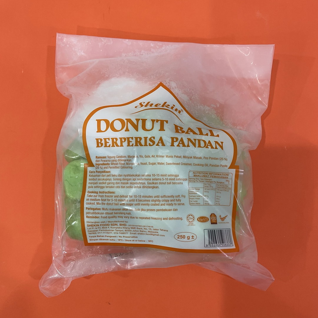 Donut Ball Pandan 250g
