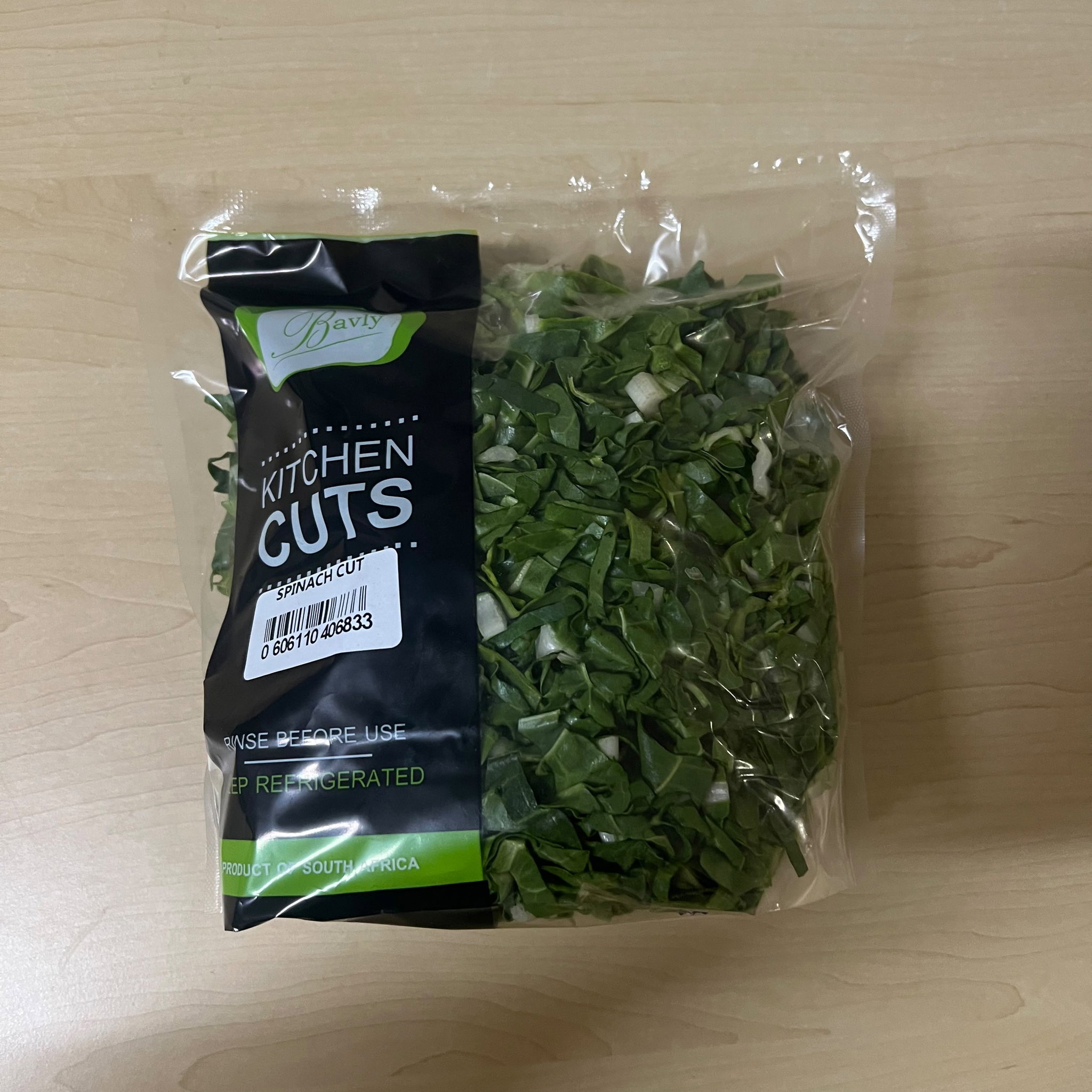 500g Cut spinach - organic_0