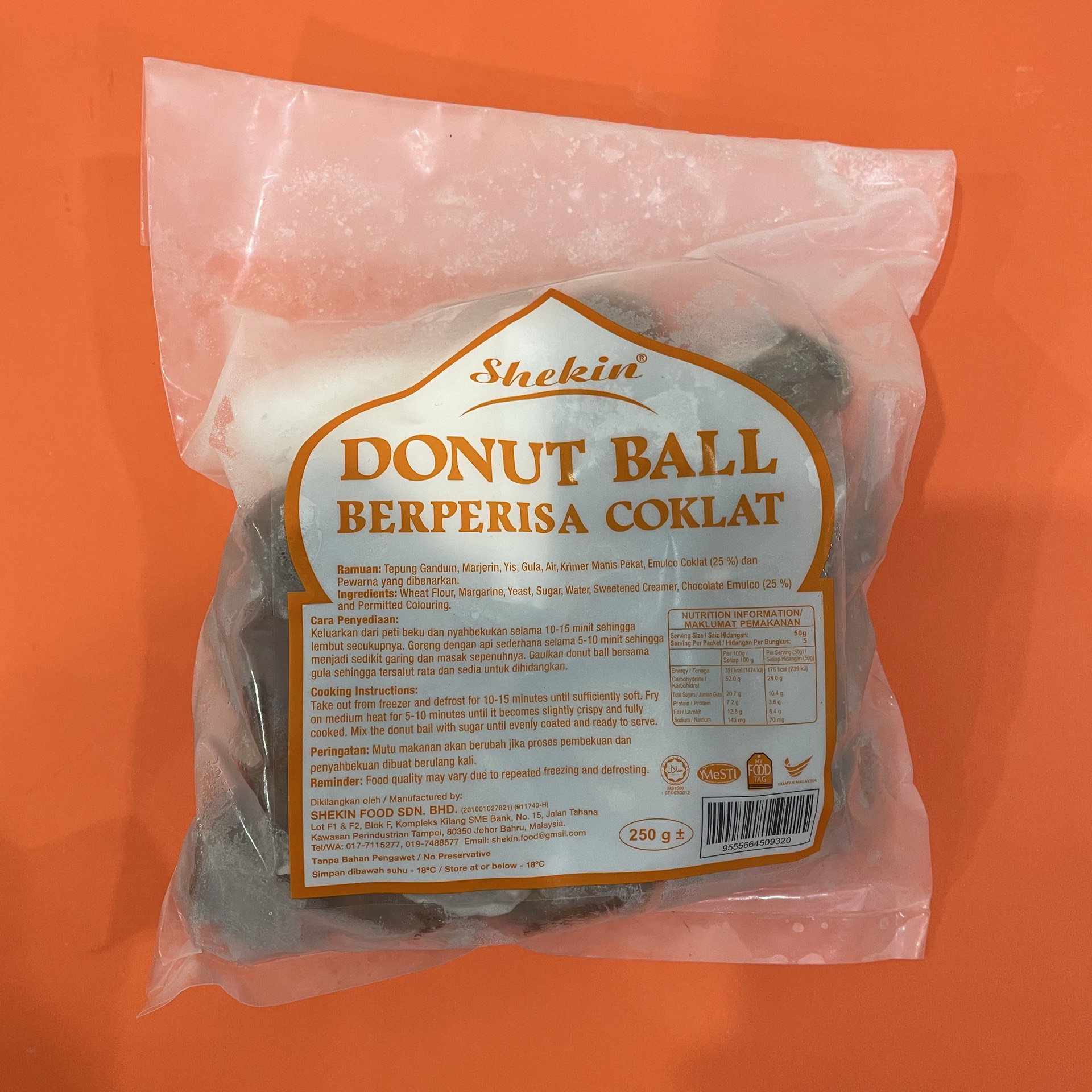 Donut Ball Coklat 250g_0