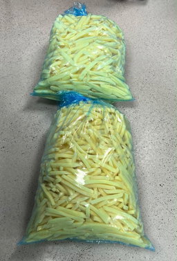 1kg Potatoe chips cut