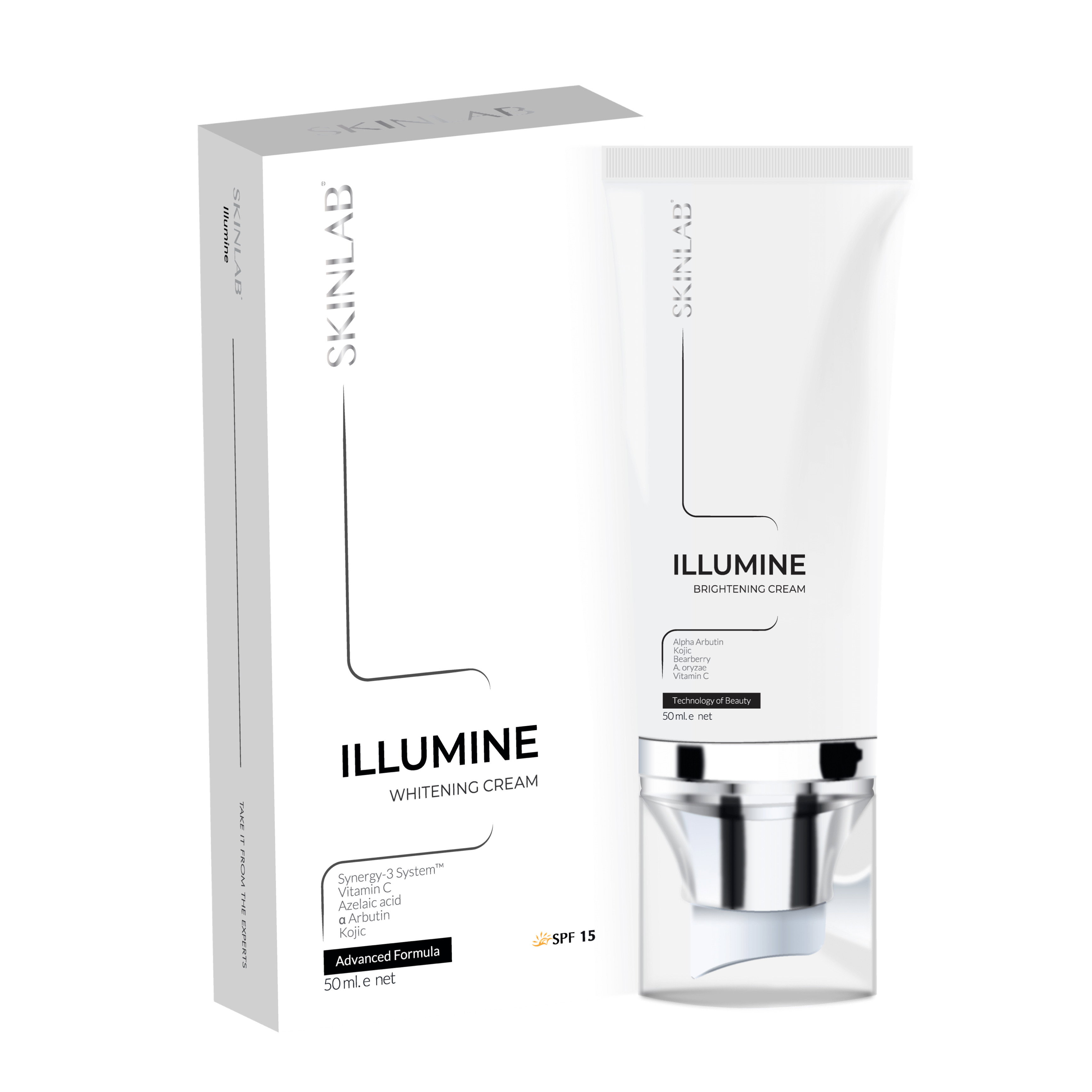 سكن لاب ايلومين كريم تفتيح البشرة بعامل حماية من الشمس 50 مل SKINLAB Illumine Brightening Cream SPF15