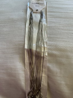 Thick silver necklace 