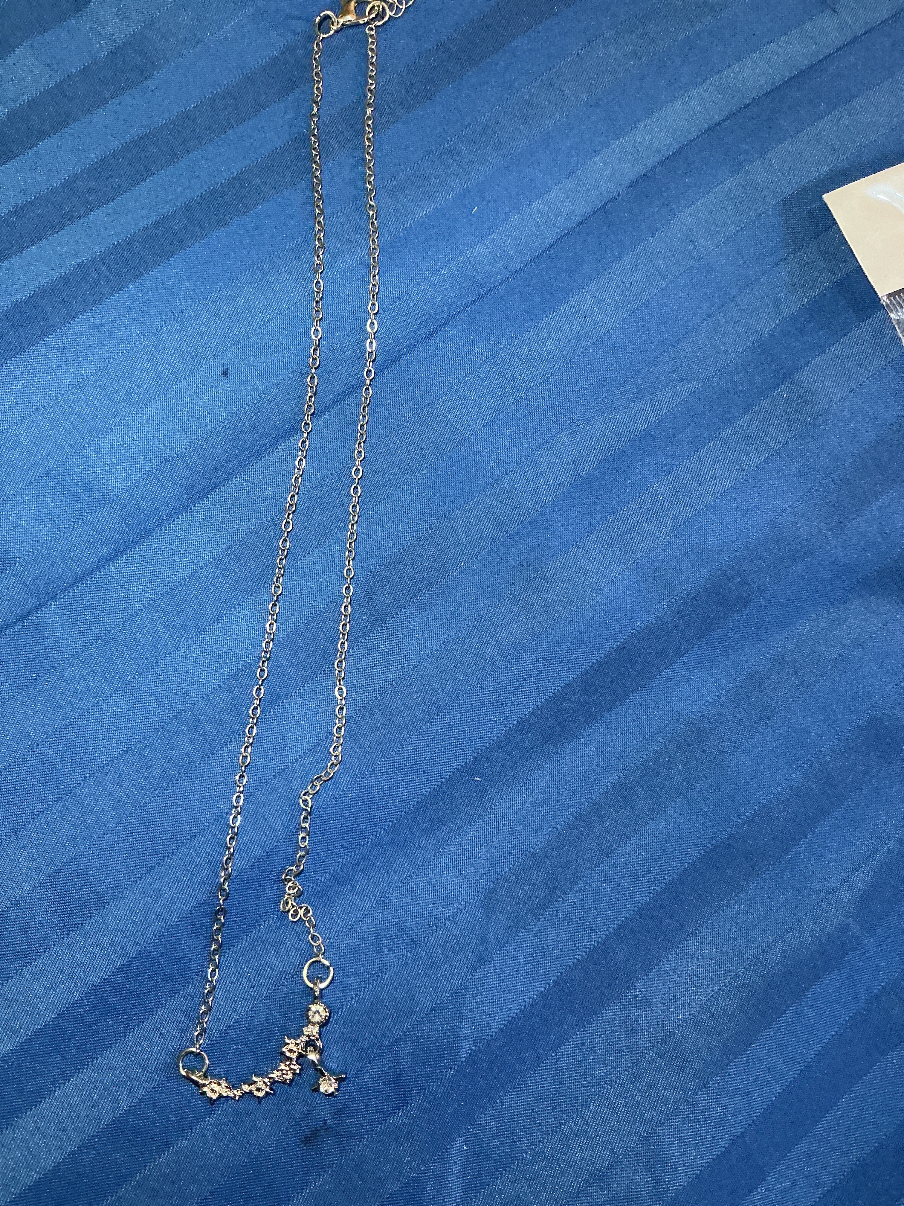 Silver necklace 