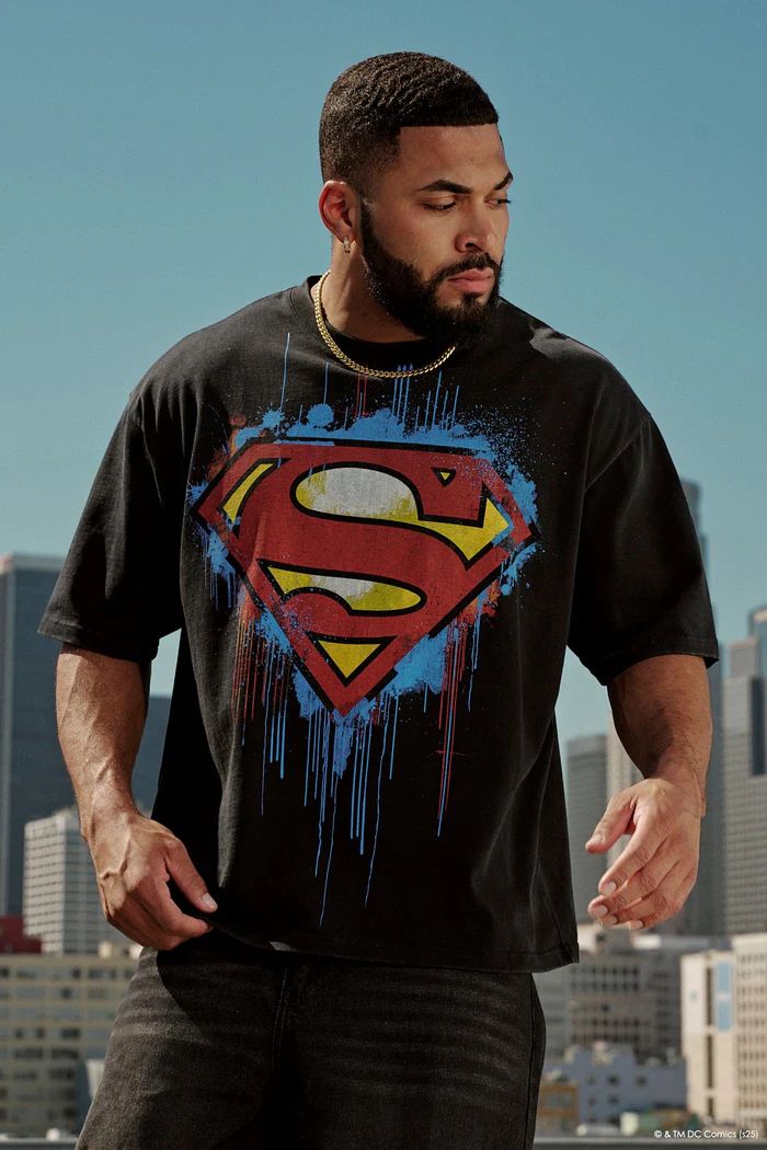 YoungLA Superman Graphic Tees The Painting_0