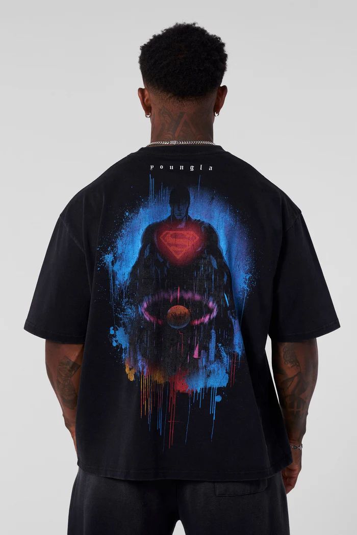YoungLA Superman Graphic Tees The Painting_1