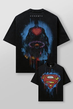 YoungLA Superman Graphic Tees The Painting
