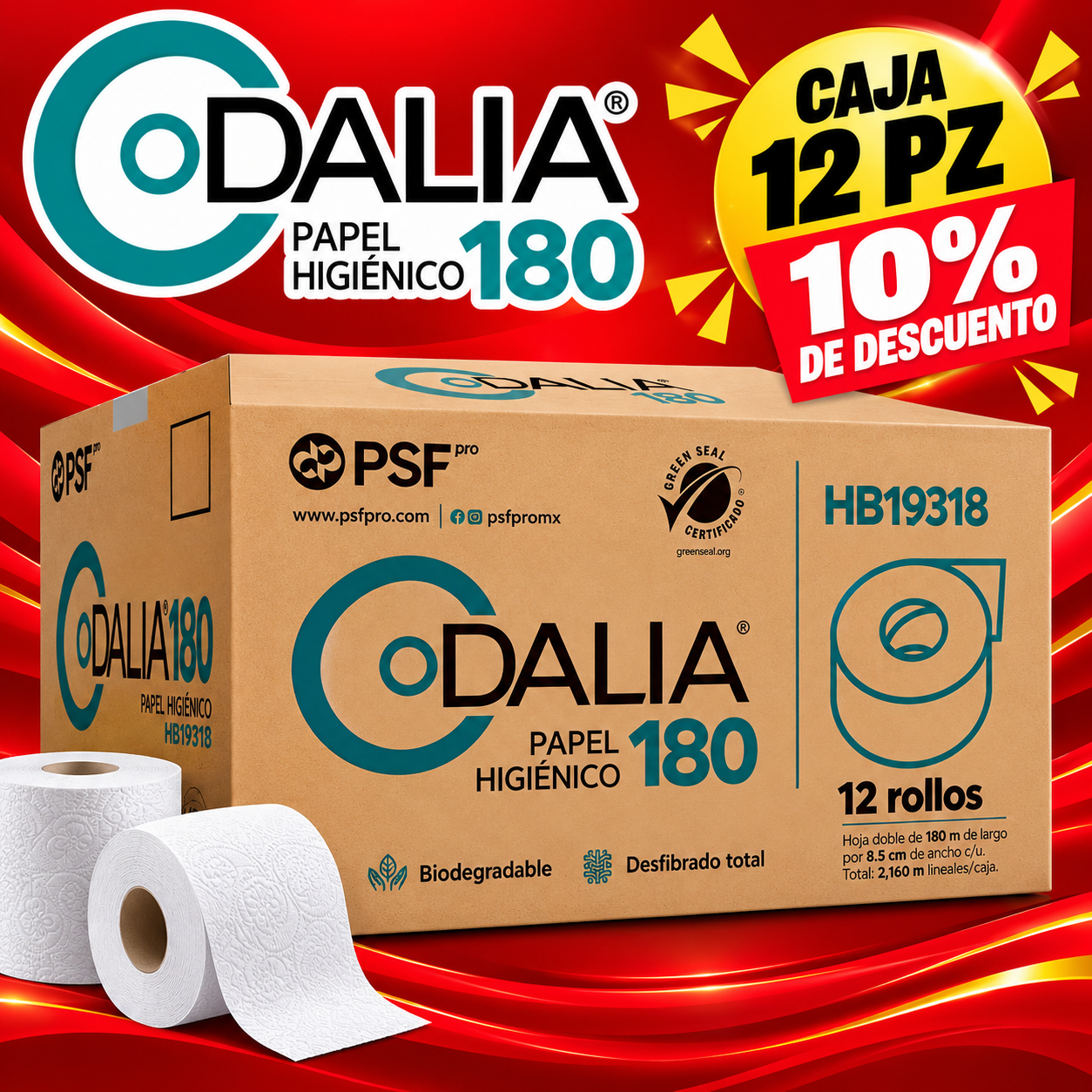 X CAJA PAPEL HIGIENICO CON 12 PZ _0