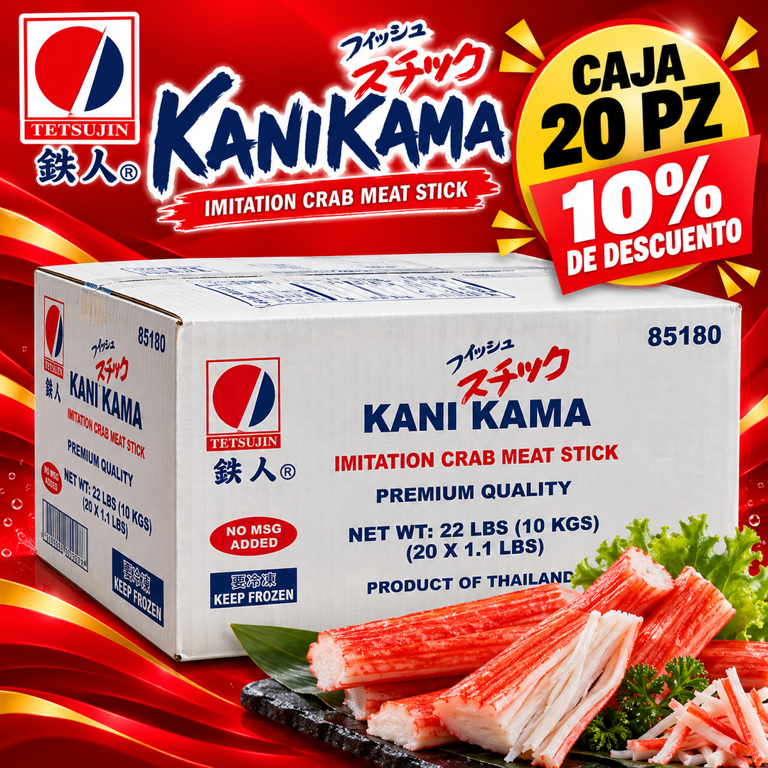 X CAJA DE KANIKAMA TETSUJIN 20 PAQ 