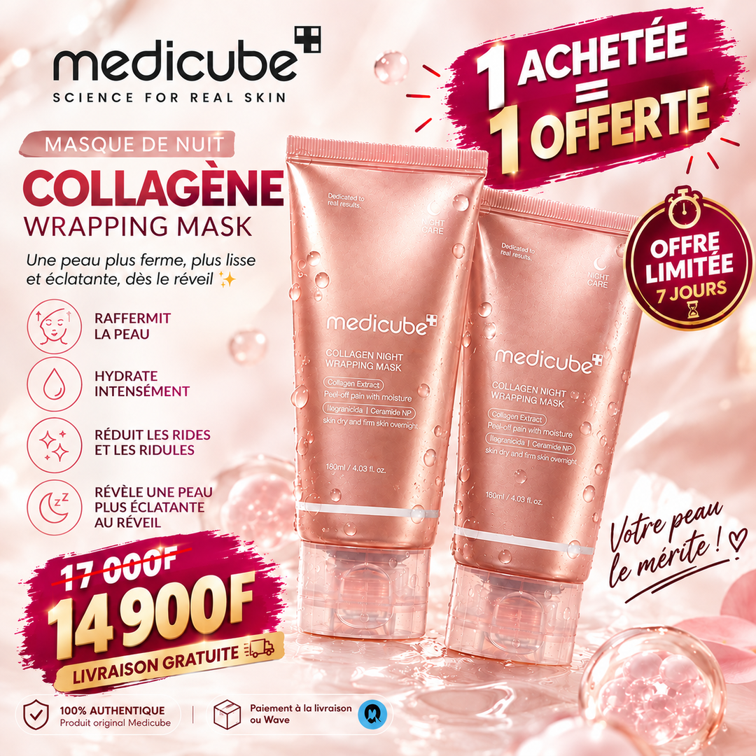 Masque facial peel-off au collagène Medicube