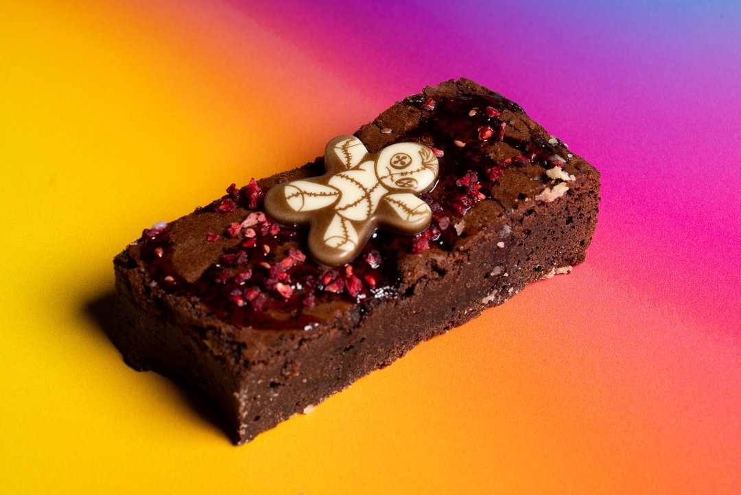 Mummy Raspberry Brownie