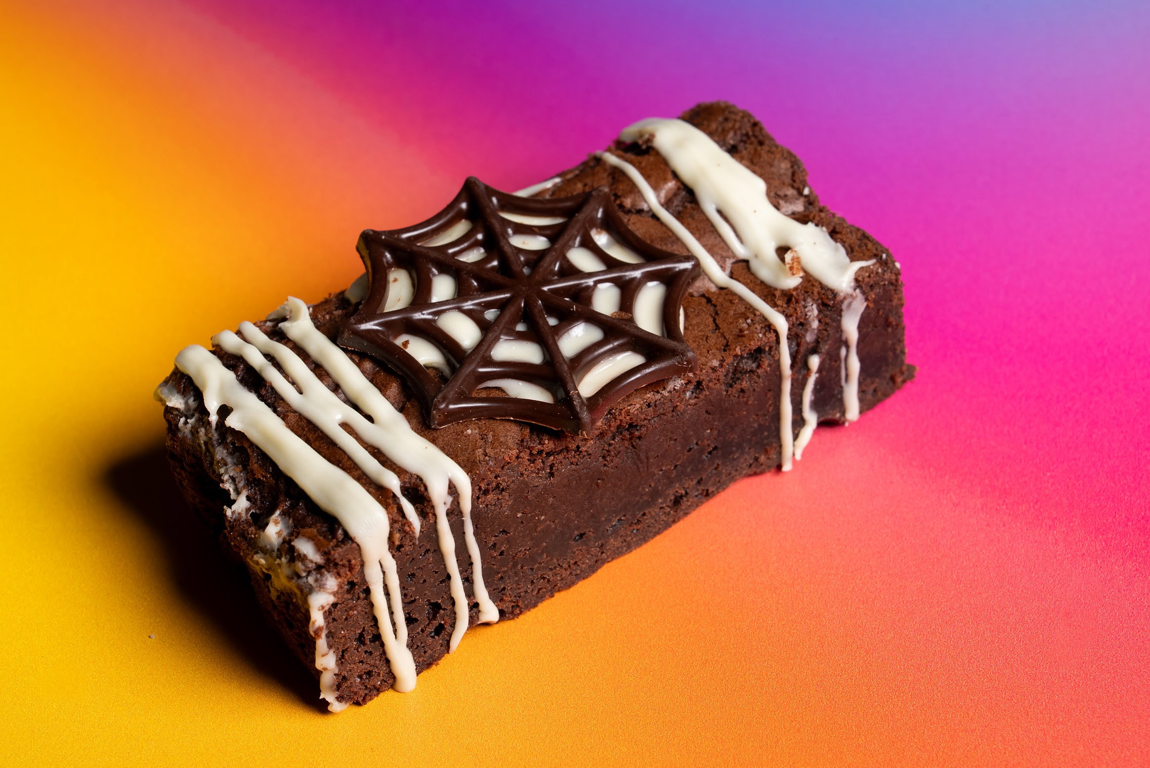 Spiderweb Brownie
