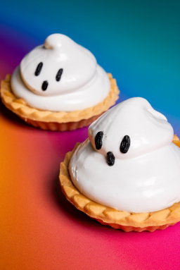 Ghost Caramel Tarts