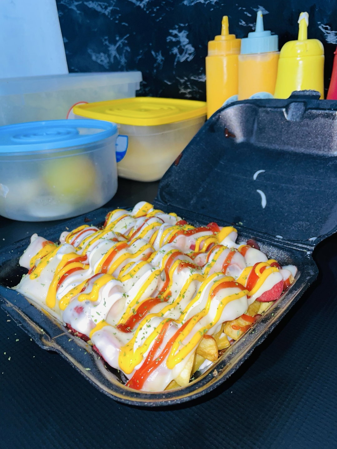 Salchipapa Grande