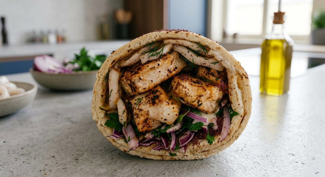 Shawarma aux feuit de mer