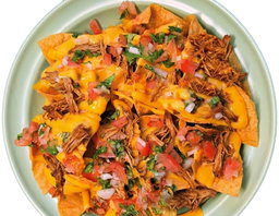Nachos con pulled pork