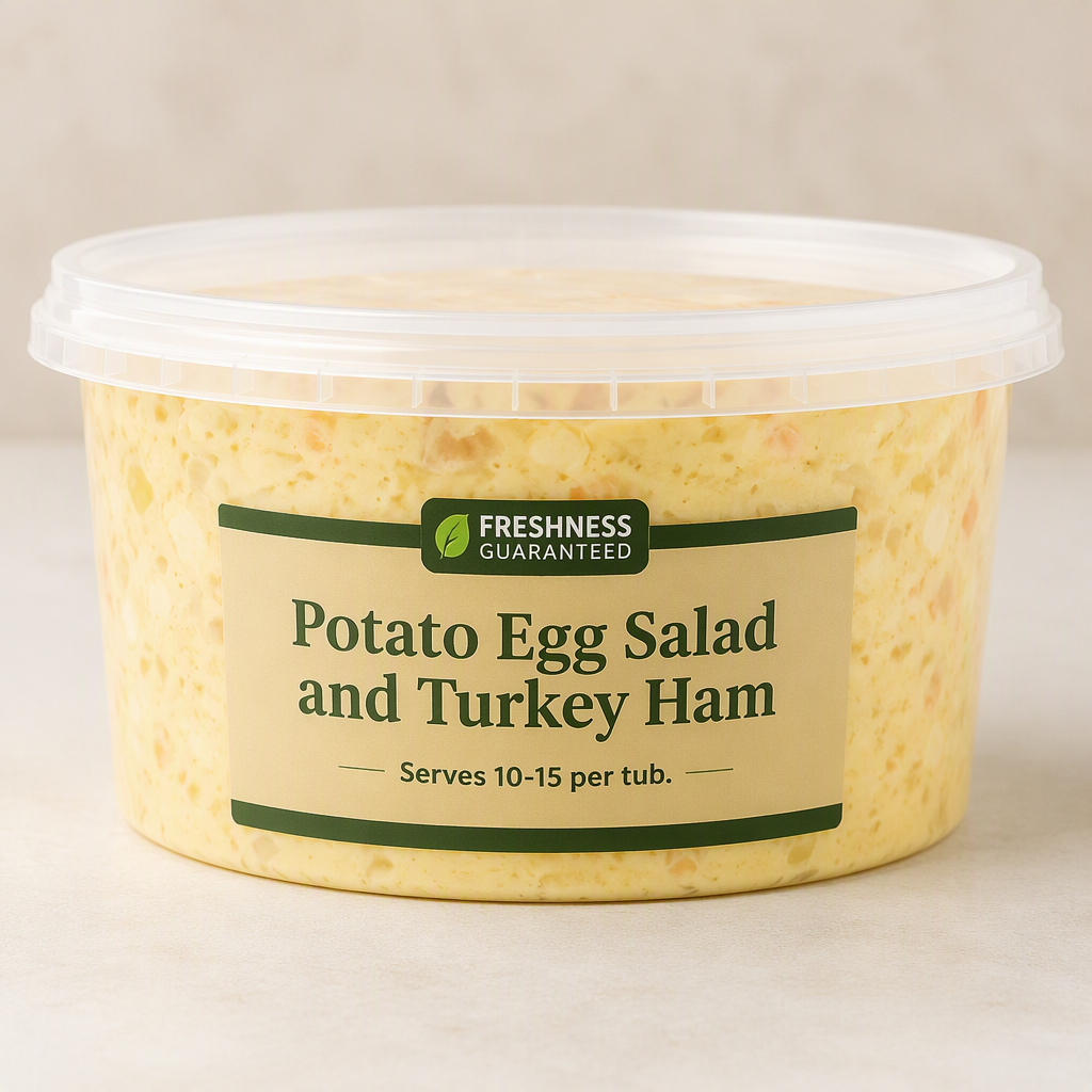 Potato Egg Salad and Turkey Ham_0