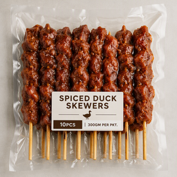 Spiced Duck Skewers