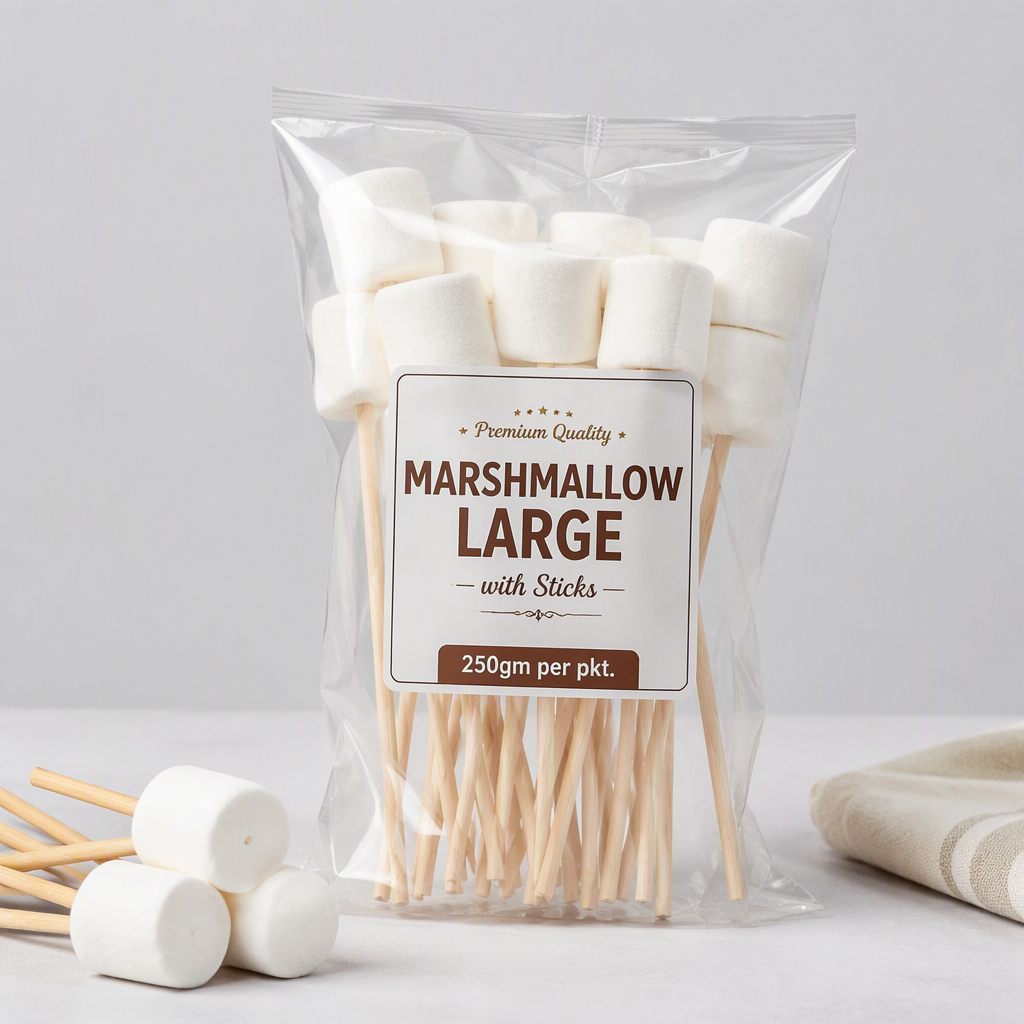Marshmallow Large with Sticks