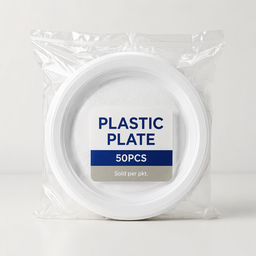Plastic Plate 50pcs