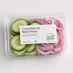 Cucumbers & Red Onions