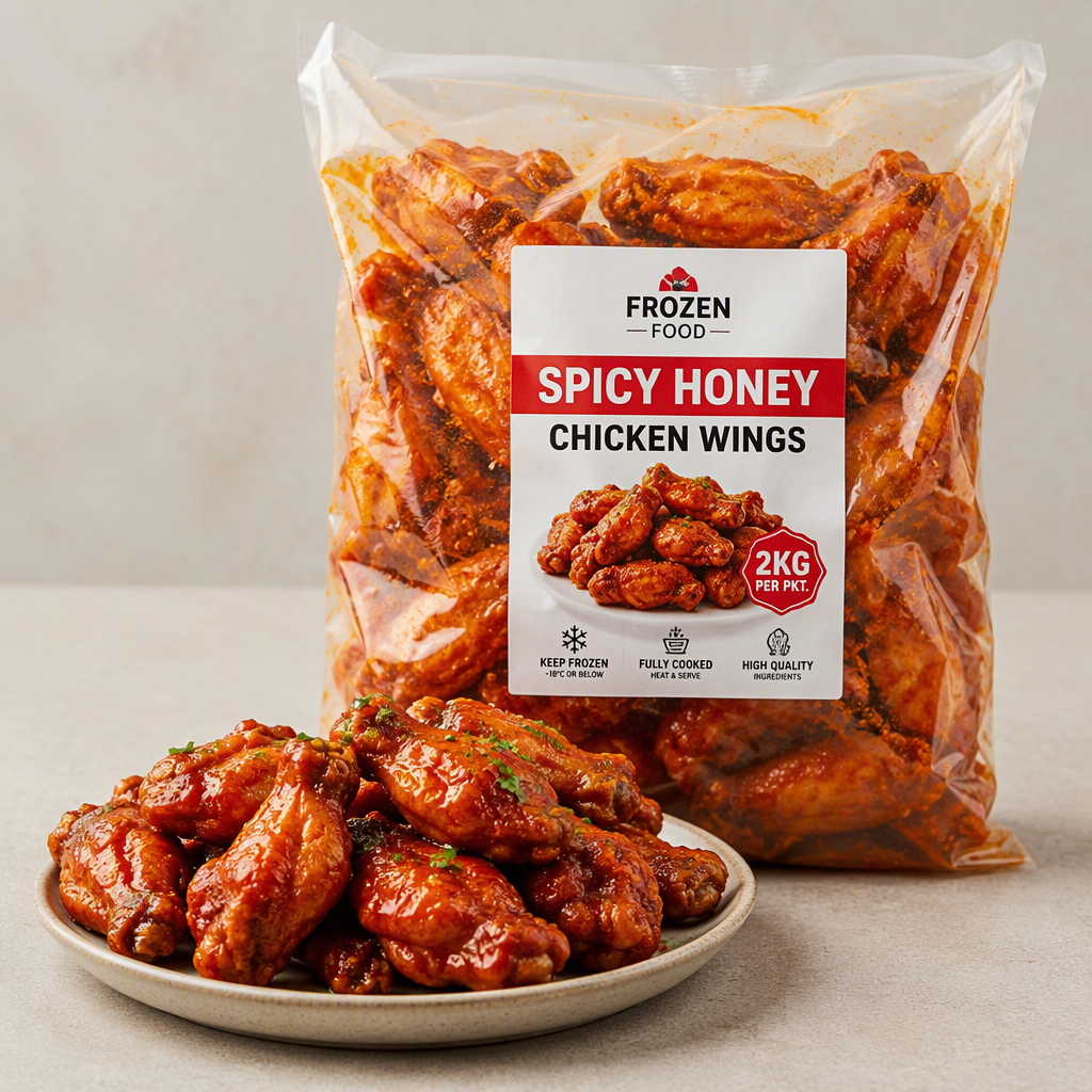 Spicy Honey Chicken Wings