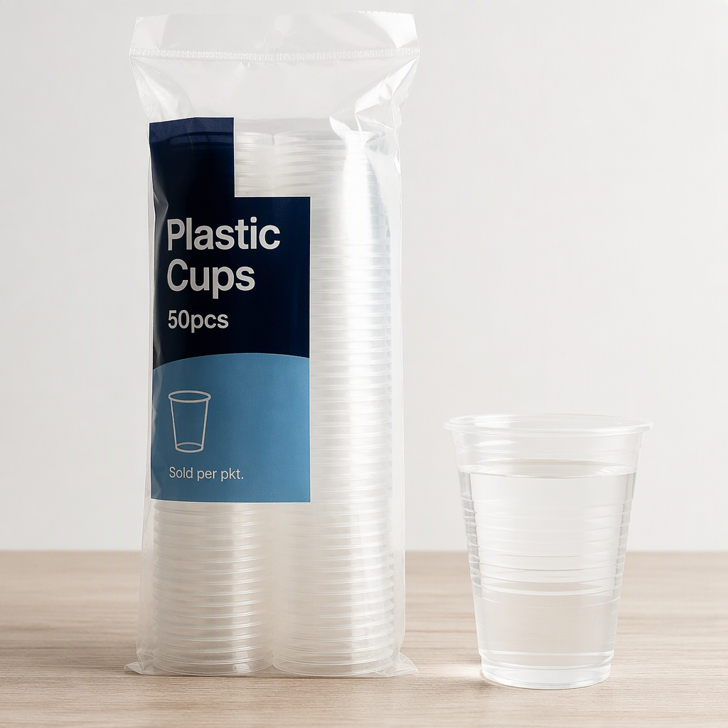 Plastic Cups 50pcs_0