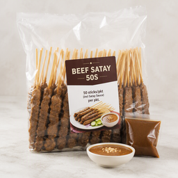 Beef Satay 50s