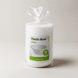 Plastic Bowl 50pcs