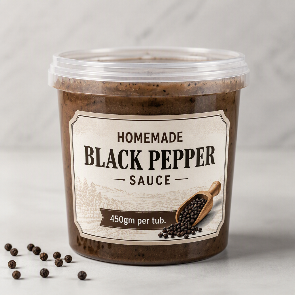 Homemade Black Pepper Sauce_0