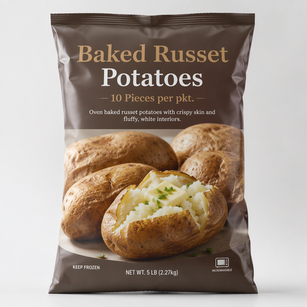 Baked Russet Potatoes