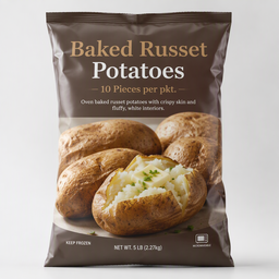 Baked Russet Potatoes