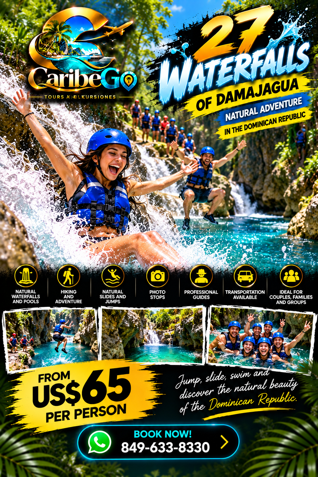 27 Charcos Damajagua